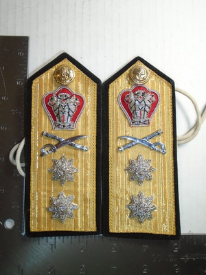 #ad #ad Vintage Indian India Navy Rear Admiral Ceremonial Dress Shoulder Boards $159.99