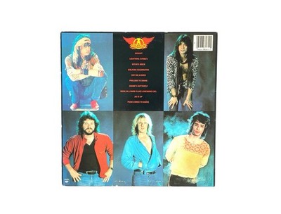 Aerosmith Rock in a Hard Place Vinyl Album Steven Tyler Jimmy