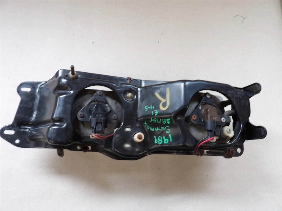 EAGLE SUMMIT 1989-1990 CONJUNTO FARO LADO PASAJERO DERECHO CON SOPORTE DE MONTAJE Foto 4 de 4