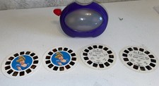 VTG 1998 Purple Body Red Handle View-Master Mattel Little Mermaid Cinderella