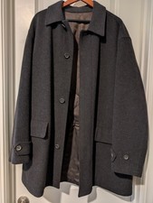 Zegna - Sartorial Car Coat - Overcoat - Wool Cashmere - Charcoal, Gray - XL - 54