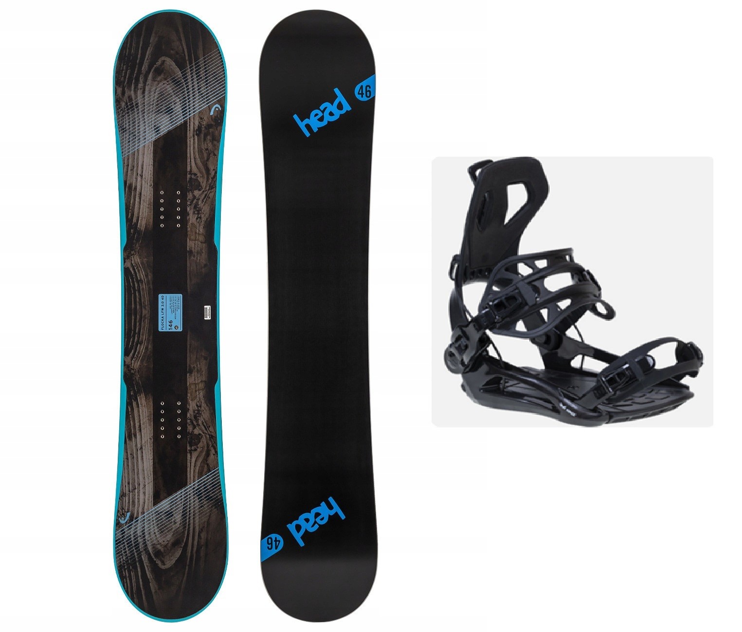 HEAD Flocka 4D 151 Snowboard Allround Board Set inkl. FASTEC Bindung NEU
