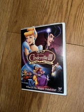 Cinderella III (3) A Twist in Time Walt Disney Pictures Presents DVD