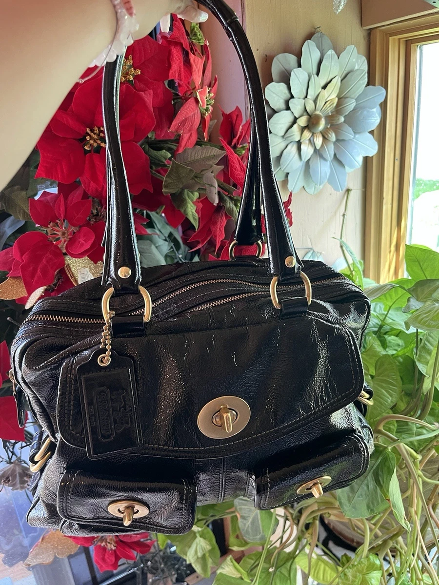 Coach Turn Lock Patent Bags & Handbags for Women for sale | eBay