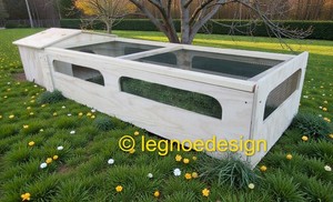 Terrarium Pour Tortues Avec Grille 150x60x30h