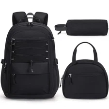 Kids Backpack for Girls 3 PCS Waterproof Girls Backpack with Lunch Box & Penc...