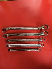 Snap-on 5-piece Sae Box End Wrench Set Xo Usa Deep Offset 38 To 78