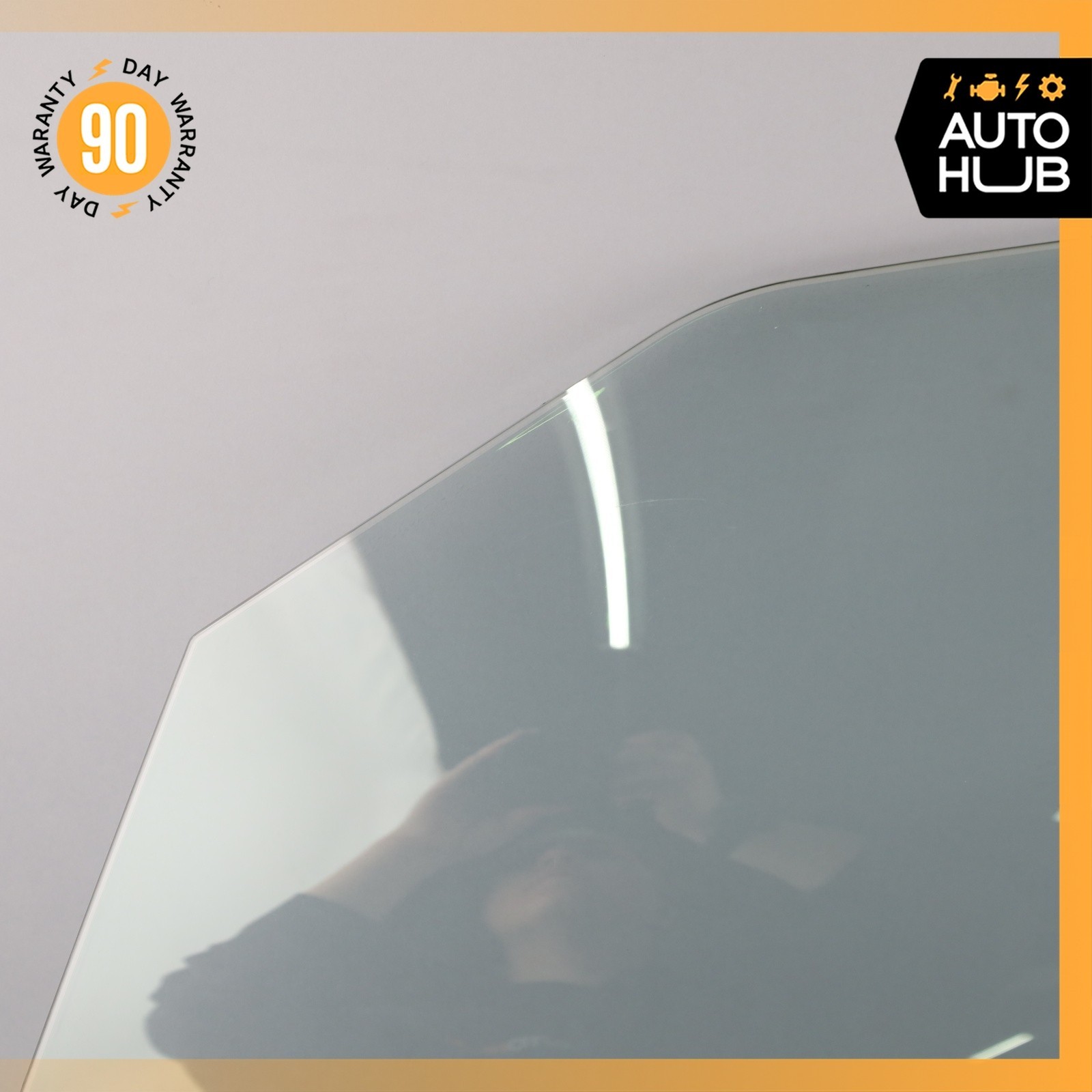 07-18 Bentley Continental GTC Front Left Door Window Glass 3W7845021D OEM 43k