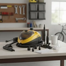 Spraytech C900054 905e Multi-Purpose Steam Cleaner with 12 Essential Accessories