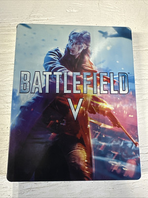 Battlefield V 5 SteelBook Edition for Playstation 4 (PS4) - Tested Working