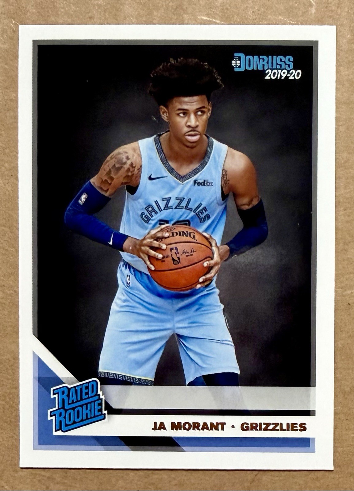 2019-20 Panini Donruss Rated Rookie Ja Morant #202 RC