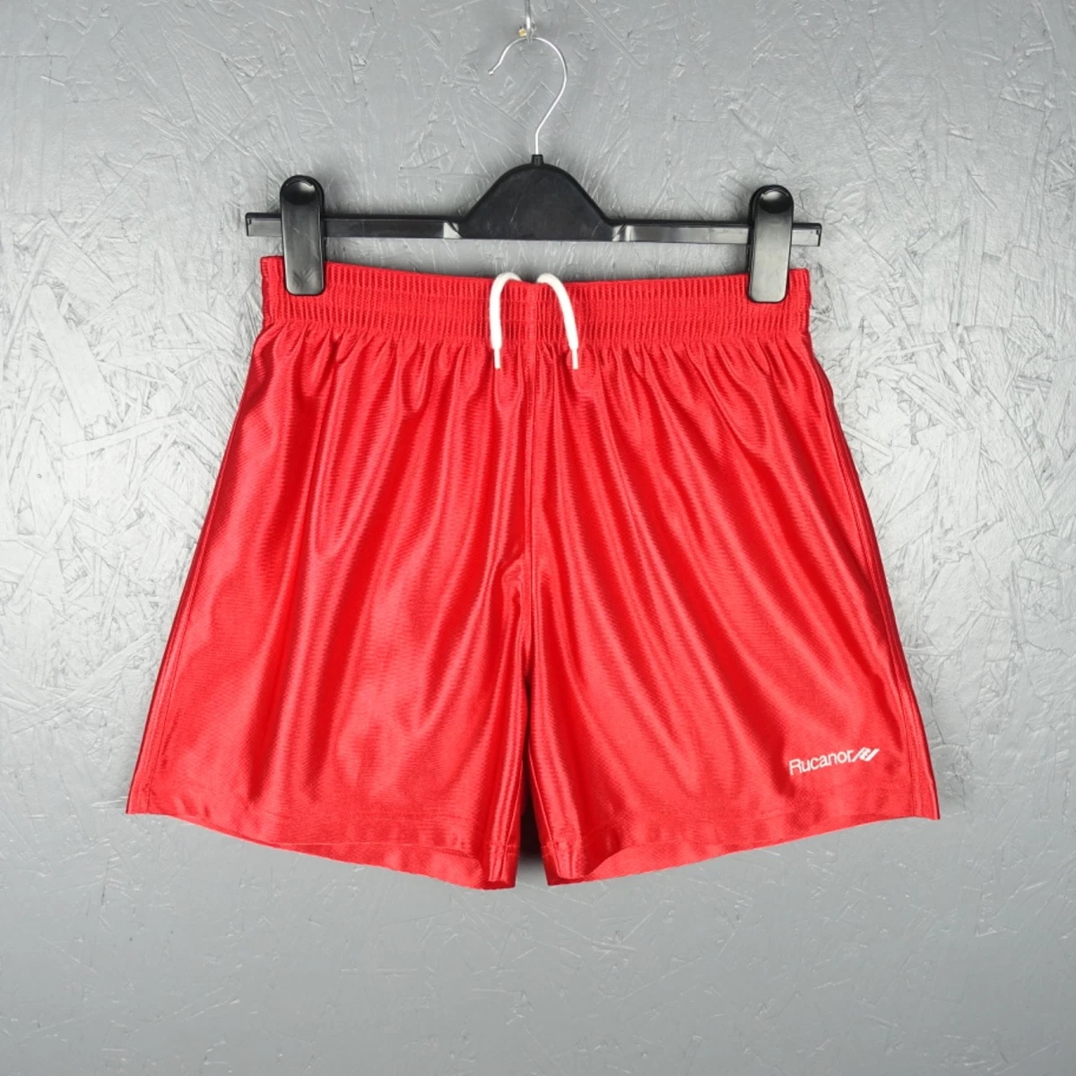 Short Vintage LE ROC - Vert Brillant Nylon - Années 80 - Basket-ball - Taille M