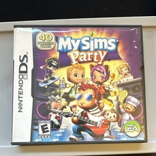 EA MySims Party (MySims Series) Nintendo DS Party Game w/ Manual, Case & Inserts