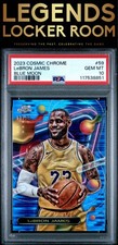 2023 Topps Cosmic Chrome #59 Lebron James Blue Moon PSA 10