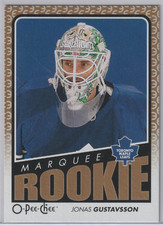 Jonas Gustavsson 2009-10 O-Pee-Chee Marquee Rookie #796