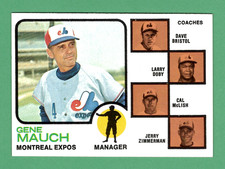 1973 Topps #377 Gene Mauch NM-MT OC Montreal Expos Manager