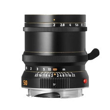 NEW Light Lens Lab M 50mm f/2 SPII Vintage Black Leica M Mount  Hood UV Filter