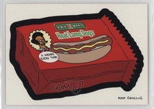 2001 Inkworks Simpsons Mania! Heatlamp Dogs #63 rp9