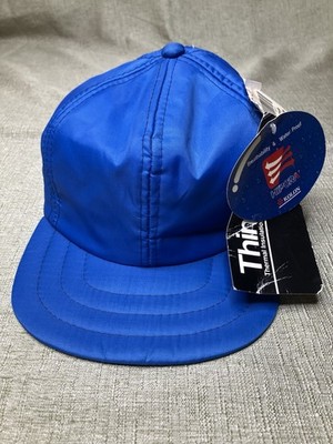 Vintage Blue Thinsulate 3M Hat NWT Ear Flaps XL