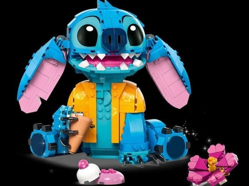 43249 Stitch Playset mit Eis Kegel und Charakter Figur Weihnachtsgeschenk - Bild 4 von 8