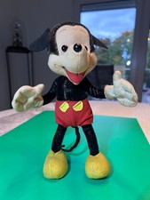 Antike Micky Maus Biegefigur 60er 70er Filzohren Vintage Mickey Mouse Rar Schuco
