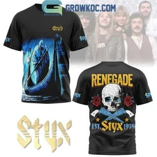 Styx Renegade Est 1978 Band 3D T Shirt