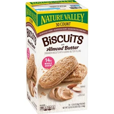 Nature Valley Biscuit Sandwich with Almond Butter, 30 ct.