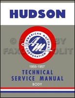Hudson KöRper Reparatur Shop Manuell 1955 1956 1957 Hornisse Wespe 55 Rambler