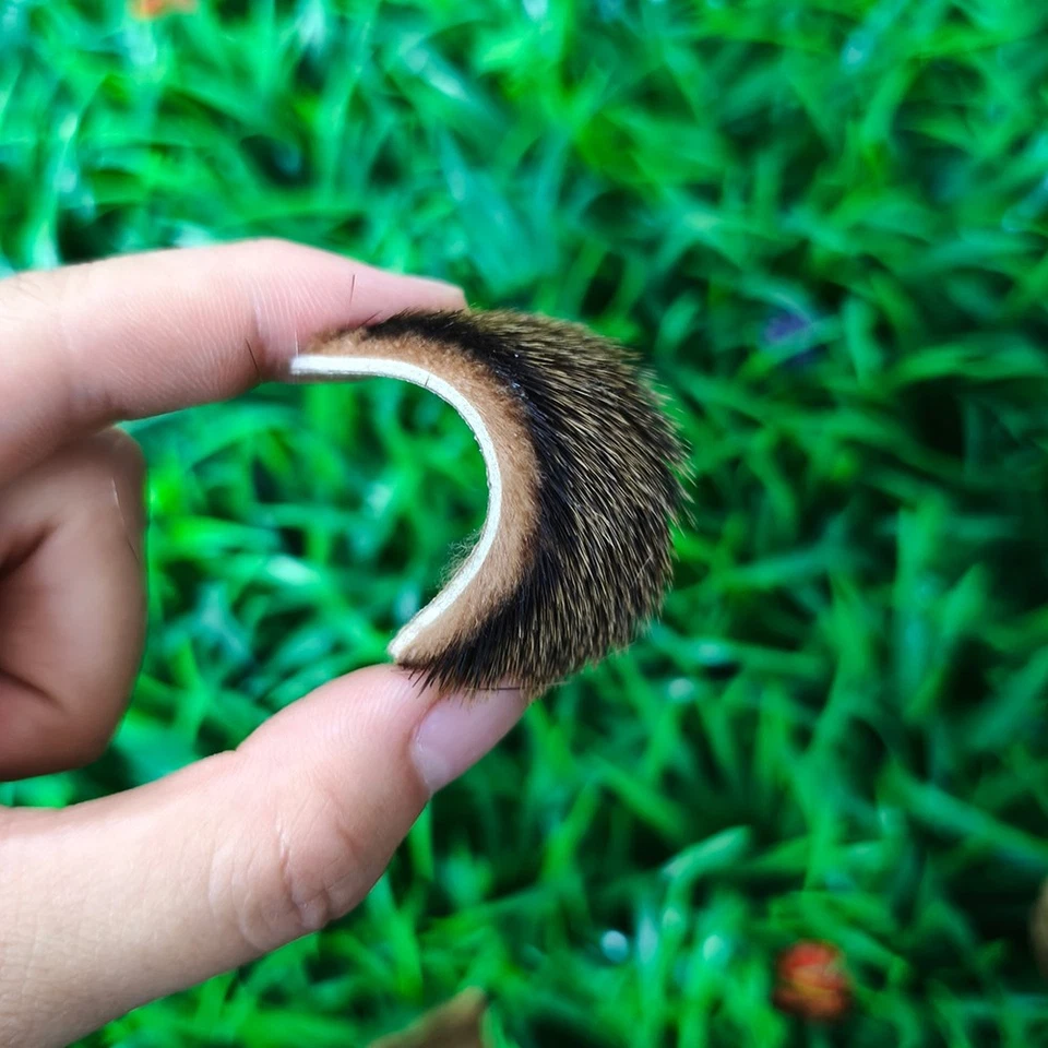 Archery Arrow Rest Mink Fur Self-adhesive Traditional Longbow Recurve Bow Shoot - Image 3 of 4