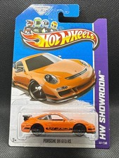 Hot Wheels 2013 HW Showroom Asphalt Assault Porsche 911 GT3 RS ORANGE