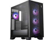 MSI MPG GUNGNIR 211R AIRFLOW PZ, Mid-Tower Gaming PC Case, ATX/E-ATX Capacity,