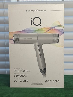 Gama IQ Perfetto Professional Hair Dryer New - Silver