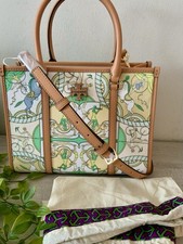NWT TORY BURCH BLAKE TOTE/CROSSBODY BAG W/VINTAGE CIRCUS PRINT