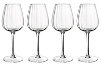 Villeroy & Boch Rose Garden 4Tlg. Set WeißWeingläSer, Kelche 125Ml