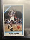 1991-92 Panini NBA Stickers #96 Michael Jordan Chicago Bulls Basketball Card