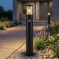 AußEnstehlampe Wegeleuchte Gartenlampe Led Stehleuchte Bewegungsmelder H 80 Cm