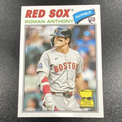 Topps 2026 Series 1 Roman Anthony Red Sox RC T91-71 1991 Insert Baseball Card