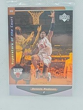 Dennis Rodman 1998/99 Upper Deck Basketball Superstars of the Court #C5 NrMt