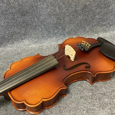 "Cookie" shape Violin 4/4, Hand carved Baroque style Violin, Mellow Sweet sound