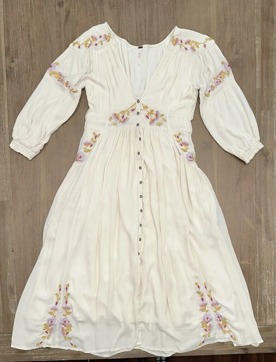knee length dresses for ladies Small / Denim Combo main image 0