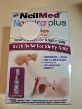 NeilMed Pharmaceuticals - Naspira Plus Nasal-Oral Aspirator  Saline Vials New
