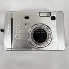 Pentax Optio S40 4mp Digital Camera With 3x Optical Zoom UNTESTED For Parts