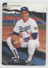 1992 Mother's Cookies Los Angeles Dodgers Stadium Giveaway Mike Scioscia #9 0s5