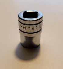 Snap-On #FH141 - 7/16”, SAE, Chrome, 3/8" Dr.  12-Point - Made in USA