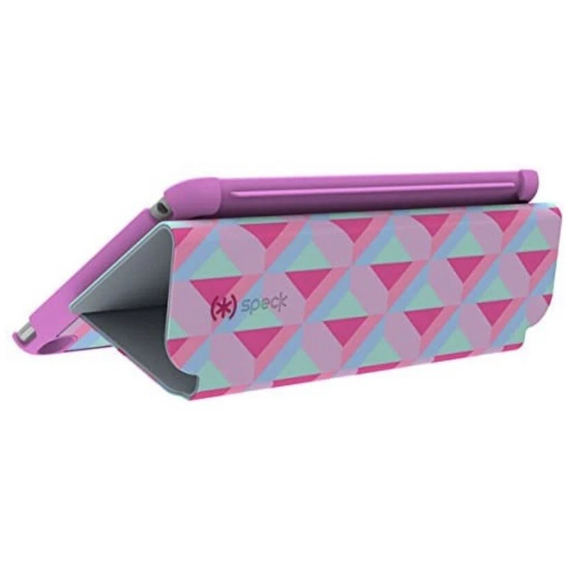 Speck Stylefolio Tablet Case iPad mini 4 Playa Geo Fuchsia Beaming Orchid Pink - Image 3 of 4