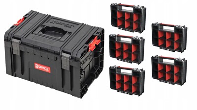 Werkzeugkasten Werkzeugkoffer  SET QBRICK PRO TOOLBOX + 5x TWO MULTI ORGANIZER