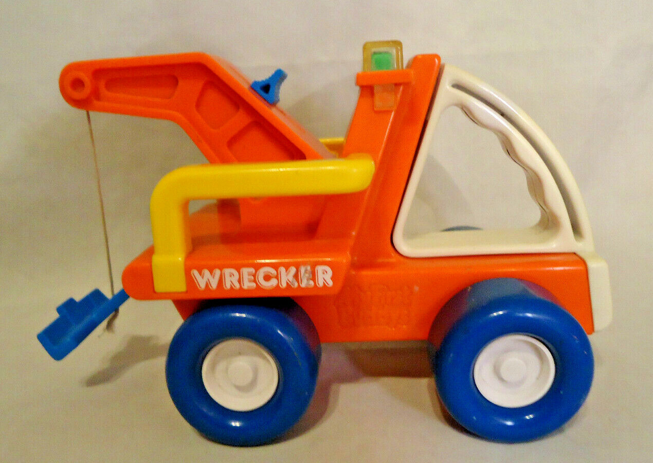 RARE VINTAGE BUDDY L "MY FIRST BUDDYS" WRECKER TRUCK PRESCHOOL TOY eBay