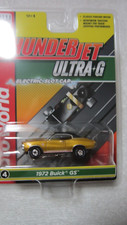 AUTOWORLD THUNDER JET ULTRA G 1972 BUICK GS HO SLOT CAR LIGHT GOLD