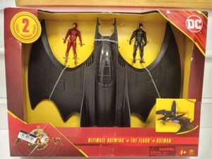 McFarlane Toys DC Multiverse 7 Scale (The Flash Movie) Gold Label Batwing Vehicle In-Hand Images