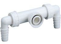 "Dallmer WaschgeräTe-Doppelanschluss 1\" Unterputz Siphon Sifon HL400 Wandeinbau"